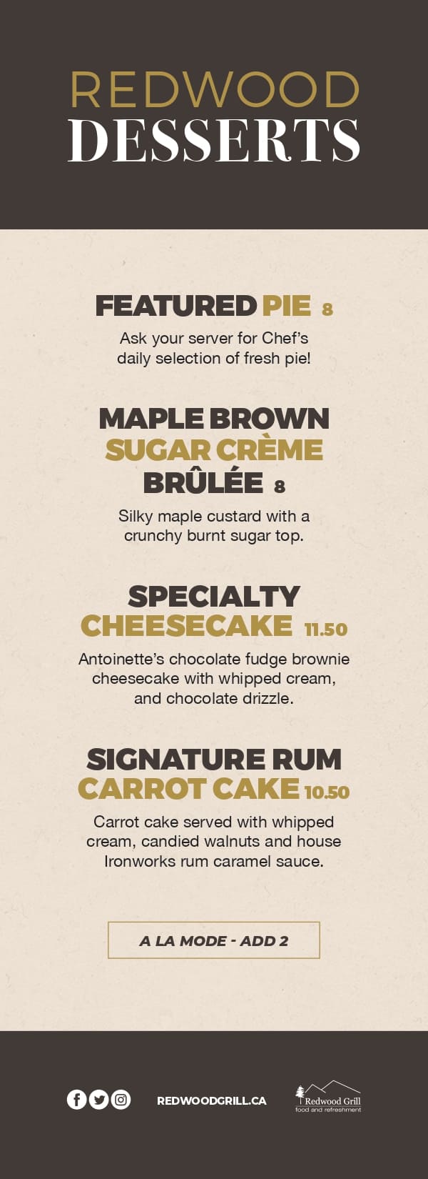 dessert