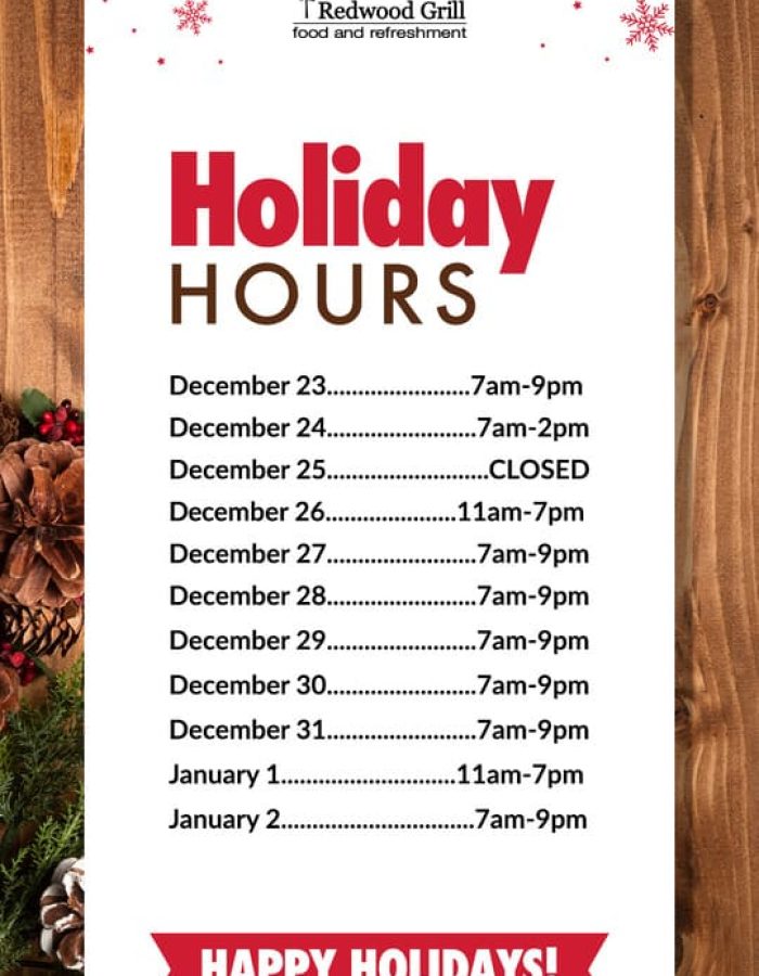 Holiday Hours